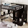 Playhouse Inspire All-in-One Storage Full Loft Bed