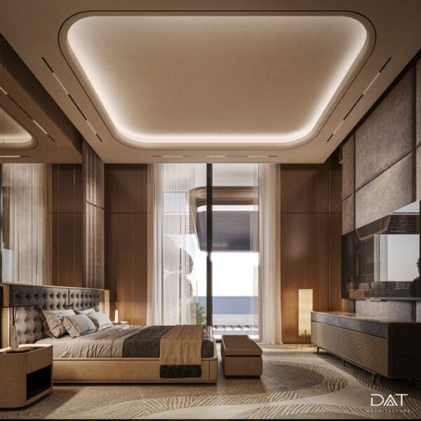 Rialto Grand Padded Dark Grey King Bed
