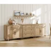 Scarlett Vintage Oak Sideboard Buffet Storage Cabinet