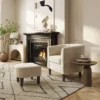 Serenity Bloom Upholstered Barrel Chair