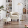 Serenity Bloom Upholstered Barrel Chair