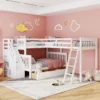 Serenity Castle Space-Saving Playhouse Bunk Bed