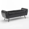Shaneta Vegan Leather Storage Ottoman