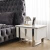 Star Glam Tufted Velvet Grey King Bed