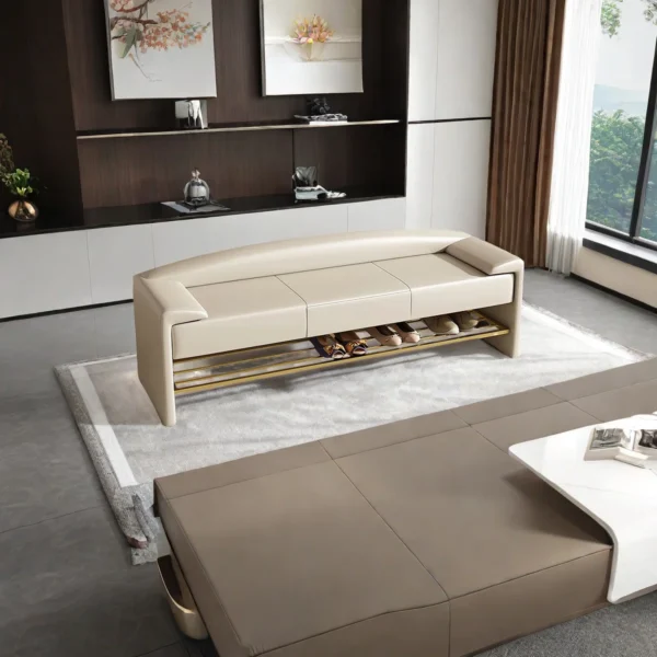 Valencia Grande Entryway Storage Bench