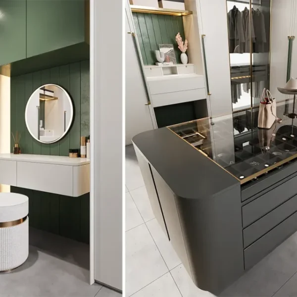 Verdant Luxe Modern Reach-In Closet System