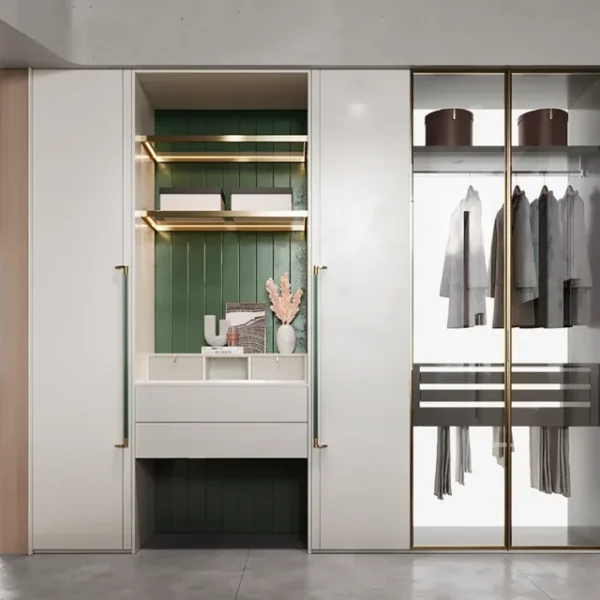 Verdant Luxe Modern Reach-In Closet System
