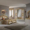 Zelve Luxury Tufted King Bed Set