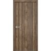 Zen Walnut Linear Modern Interior Bi-fold Door