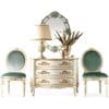 Regal Gold Grand Baroque Tufted
