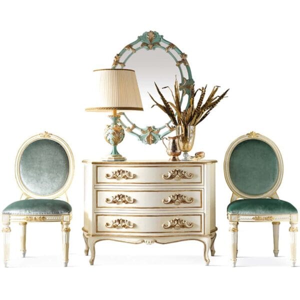 Regal Gold Grand Baroque Tufted