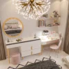 Sienna Rust Luxury Velvet Upholstered Bedroom Set