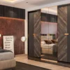 Solara Velvet Ultra Modern Designer Bedroom Set