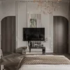 Elysium Earth Tone Minimalist Bedroom Set
