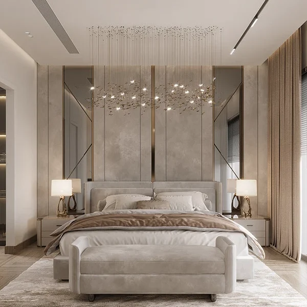 Celeste Contemporary Zen Luxury Bedroom Set