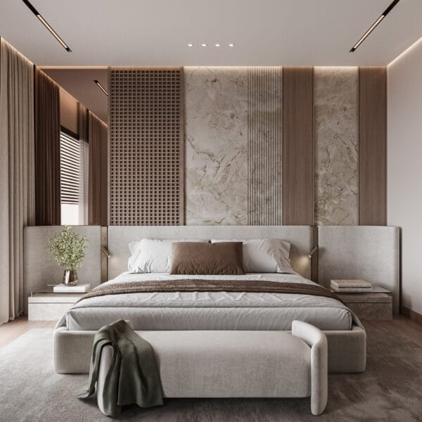 Lara Luxury Gold Black Italian Bedroom Set