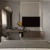 Baybars Sultan Luxury Round Canopy King Bedroom Set