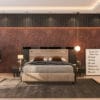 Solara Velvet Ultra Modern Designer Bedroom Set