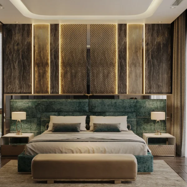 Redefine modern elegance with the Obsidian Slate Contemporary Bedroom Set. Featuring a split-panel plush headboard and architectural marble accents, it creates a moody, sophisticated sanctuary for the ultimate nightly retreat.