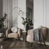 Elysium Earth Tone Minimalist Bedroom Set