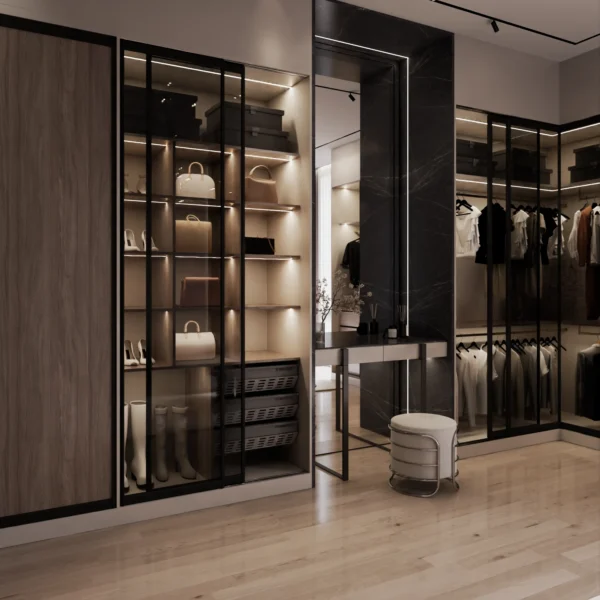Valeska Grand Luxury Walk-in Closet System