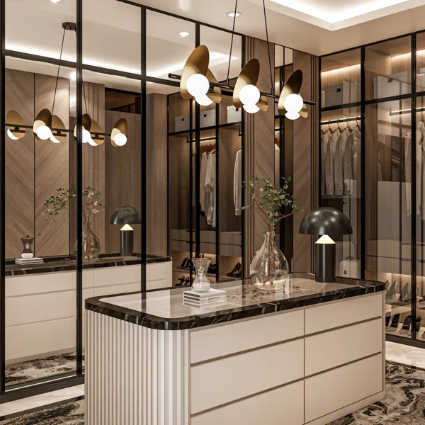 Solano Heritage Luxury Custom Walk-in Closet System