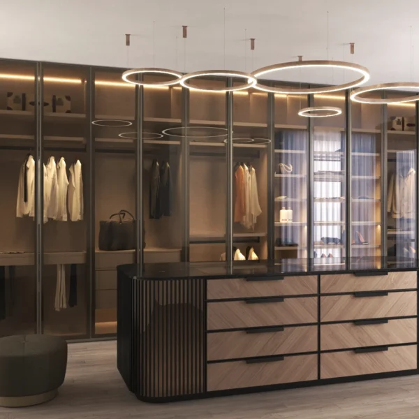 Aurelia Elite Luxury Walk-in Closet System