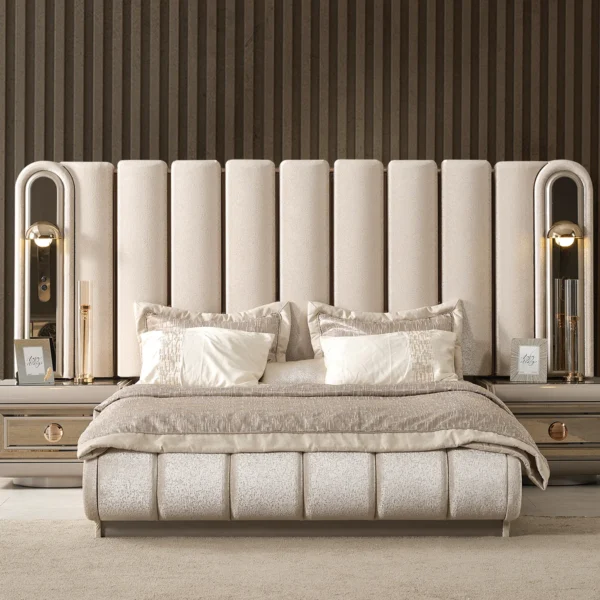 Bella Channel-Tufted Luxury Bed