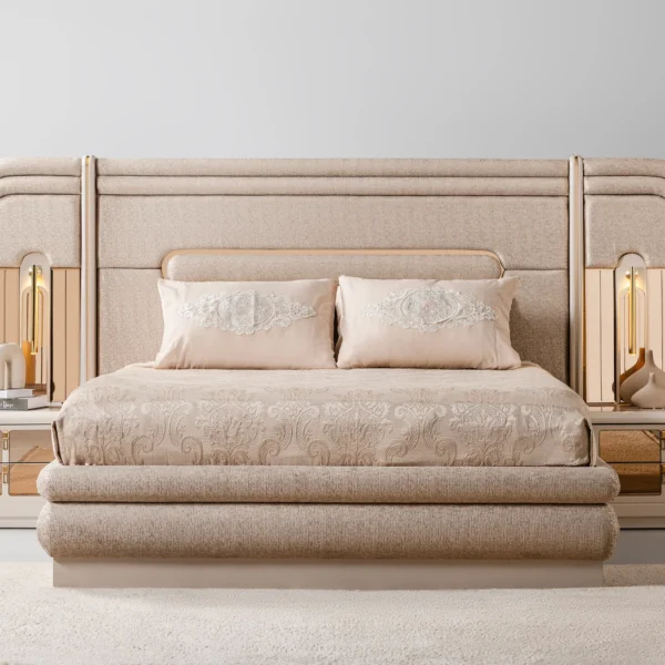 Monza Modern Upholstered Bed