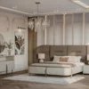 Leora Fluted Panel Upholstered Bed