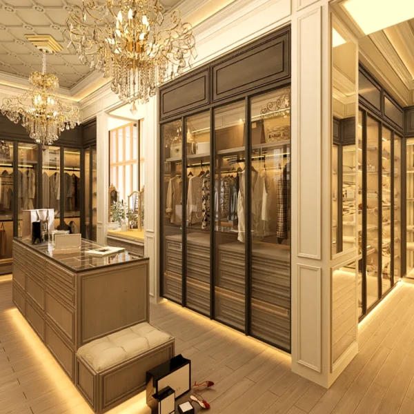 Versailles Majestic Luxury Walk-in Closet System